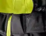 NEO Softshell jakna Mix&Match, crno/žuta S-XXXL 81-562 - Slika 9