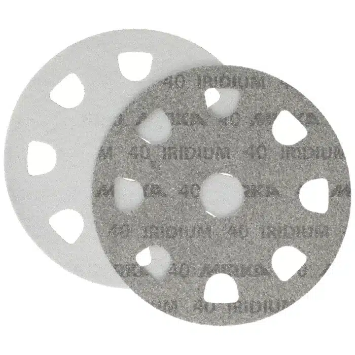 STYRO-Iridium-225mm-2 (1) IRIDIUM BRUSNI DISK PAPIR ZA STIROPOR, STYRO 60 9H, P40-p80, 25/PACK - Slika 4