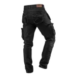 NEO Radne hlače DENIM s 5 džepova, crne 81-233 - Slika 2