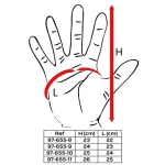 NEO Radne rukavice od kozje kože 97-655 - Slika 2