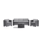 Vrtni set COLORADO 3-sivi