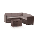 Vrtni set COLORADO CORNER-smeđi