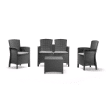 Vrtni set LIDO 2 Storage-sivi