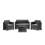 Vrtni set NEBRASKA 2-sivi