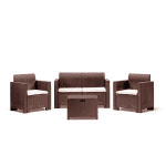 Vrtni set NEBRASKA 2-smeđi