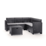 Vrtni set  NEBRASKA CORNER-sivi