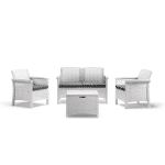 Vrtni set VENEZIA 2-bijeli