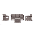 Vrtni set VENEZIA 3-braon