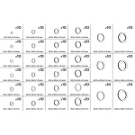 NEO Set bakrenih podloški 300/1 11-971 - Slika 3