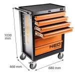 Kolica za alat 176 kom NEO 84-222-12 - Slika 9