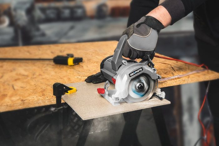 GRAPHITE Rezač za kamen i keramiku 1400 W, 125 mm 59G888 - Slika 2