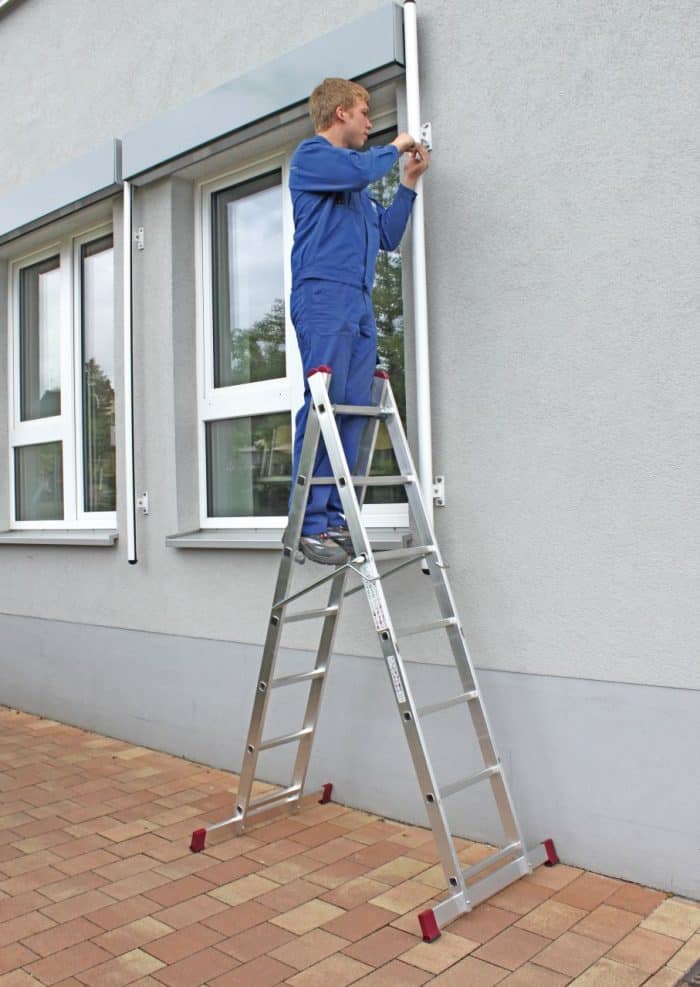 KRAUSE Ljestve-skela sa platformom 2x7 - Slika 5