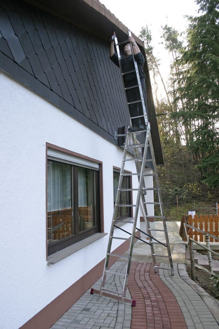 KRAUSE Ljestve trodijelne 3x8 gazišta CORDA - Slika 7