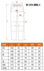 NEO Mix&Match radne hlače s ojačanjima 81-351-1 - Slika 4