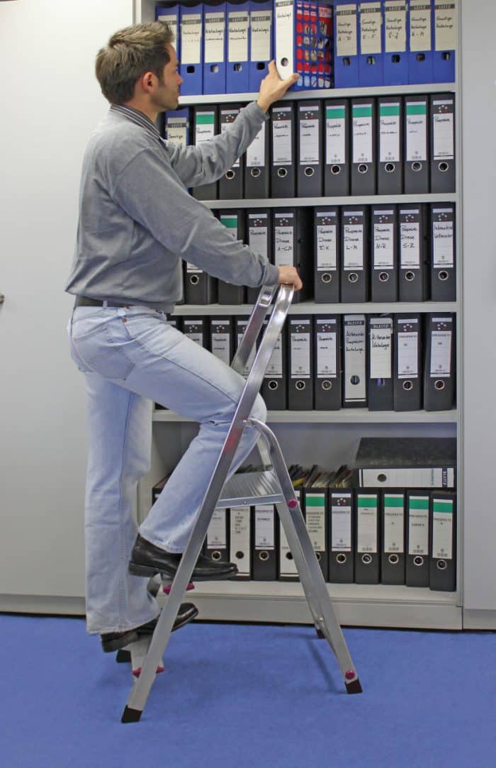 KRAUSE Ljestve za domaćinstvo 3 gazišta CORDA - Slika 3