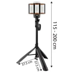 NEO Aku punjiva lampa 5000 LM + punjač 99-121 - Slika 2