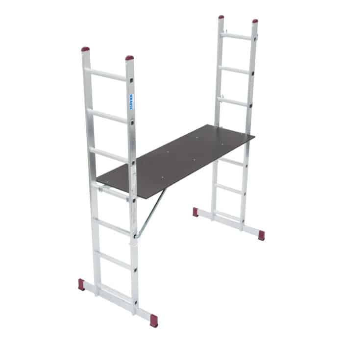 KRAUSE Ljestve-skela sa platformom 2x7 - Slika 4