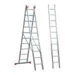 KRAUSE Ljestve trodijelne TRIBILO 3x12 gazišta MONTO