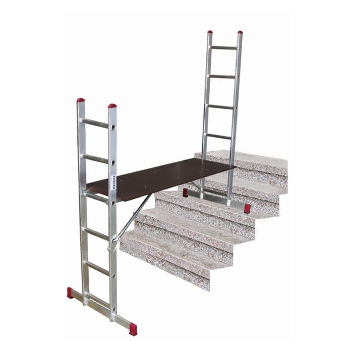 KRAUSE Ljestve-skela sa platformom 2x6 - Slika 3