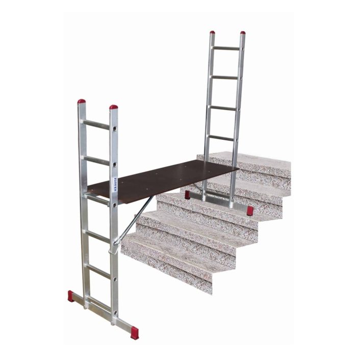 KRAUSE Ljestve-skela sa platformom 2x6 - Slika 3