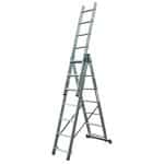 KRAUSE Ljestve trodijelne 3x8 gazišta CORDA - Slika 3