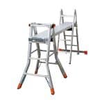 KRAUSE Ljestve zglobne TeleMatic 4x4 gazišta MONTO - Slika 2