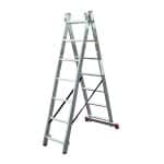 KRAUSE Ljestve trodijelne 3x9 gazišta CORDA - Slika 4