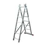 KRAUSE Ljestve trodijelne 3x6 gazišta CORDA - Slika 3