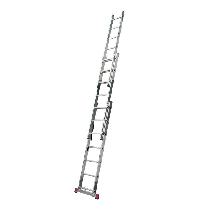 KRAUSE Ljestve trodijelne 3x10 gazišta CORDA - Slika 2