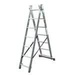 KRAUSE Ljestve trodijelne 3x8 gazišta CORDA - Slika 6