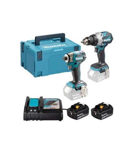 Makita aku set LXT bušilica, udarni odvijač u koferu DLX2528TJ