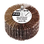 GRAPHITE Brusni kotač 80 x 30 x 6 mm, P40 58T382