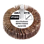 GRAPHITE Brusni kotač 40 x 15 x 6 mm, P190