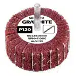 GRAPHITE Brusni kotač 60 x 25 x 6 mm, P120 58T409