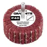 GRAPHITE Brusni kotač 60 x 25 x 6 mm, P40 58T405