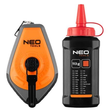 NEO Špaga za obilježavanje, plastično kućište + kreda crvena 49-951