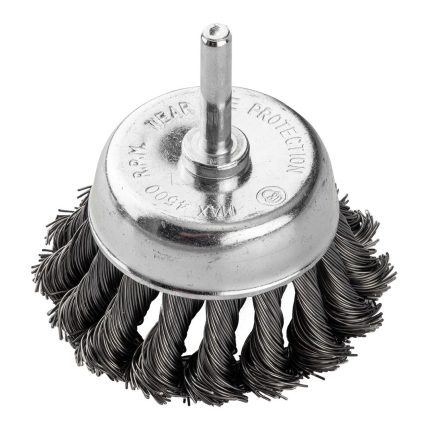 GRAPHITE Čeona žičana čelična četka 50-100 mm, prihvat 6 mm 57T414-57T417