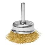 GRAPHITE Čeona žičana četka mesingana 50-75 mm, prihvat 6 mm 57T429-57T430