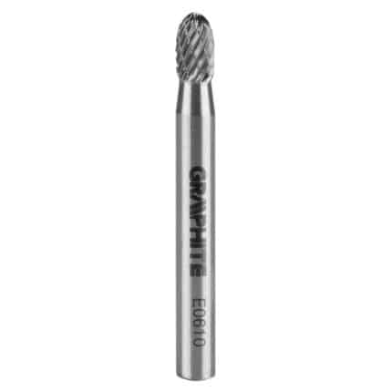 GRAPHITE Glodalo ovalno, tip E, za metal, prihvat 6 mm 55H363-55H368
