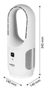 NEO Akumulatorski ventilator bez lopatica 90-013 - Slika 2