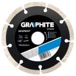 GRAPHITE Rezna ploča za kamen SEGMENT 57H616-57H619