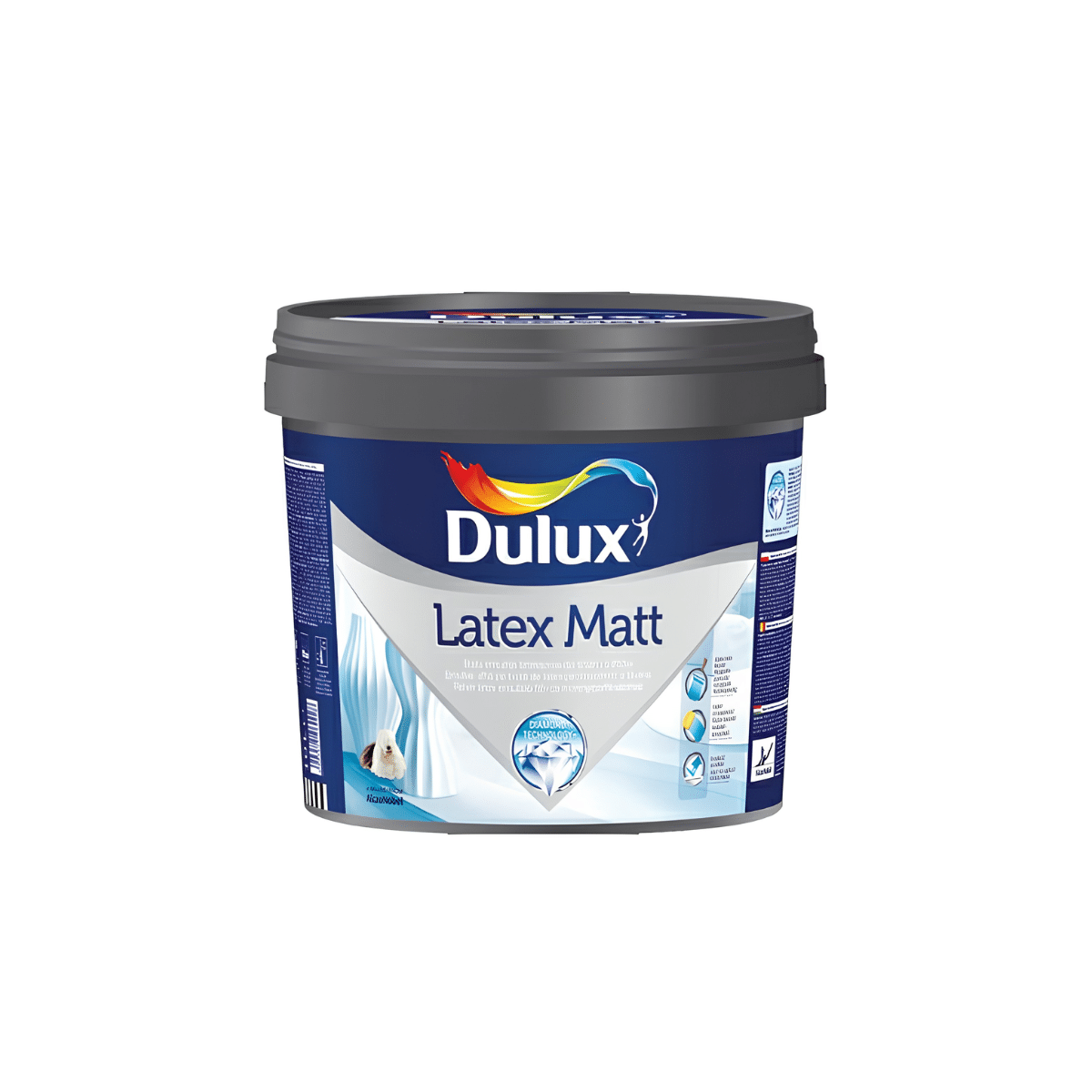 dulux latex matt bijela 3L DULUX Latex matt bijela 3 L - Slika 1
