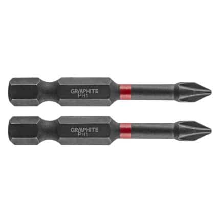 GRAPHITE Udarni bitovi 50 mm, 2/12 PH1-PH2 56H518-56H519