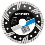 GRAPHITE Dijamantna ploča za kamen TURBO 57H625-57H628