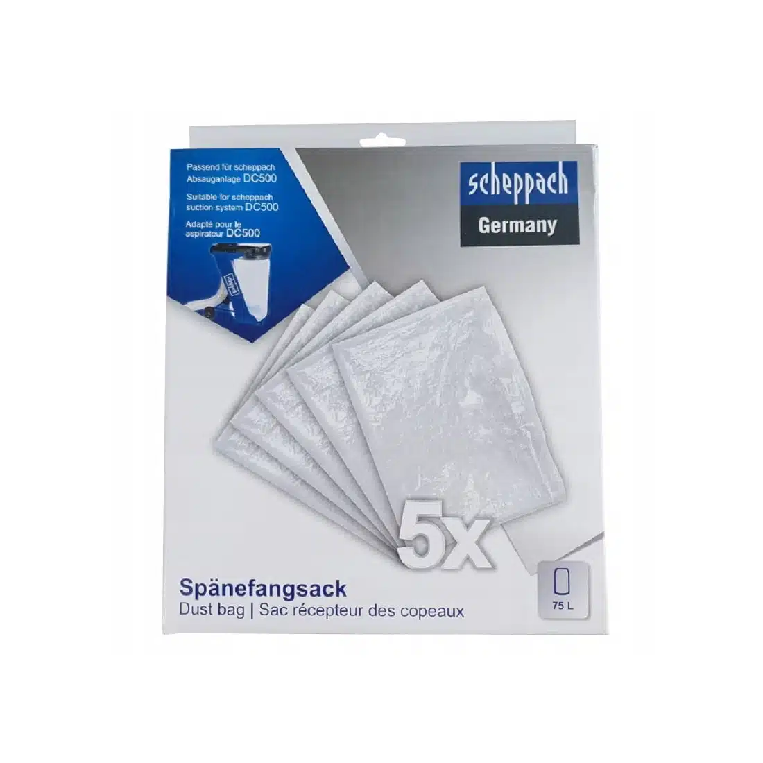 7906300707 SCHEPPACH Najlonske vreće za 5/1 DC500 - Slika 1