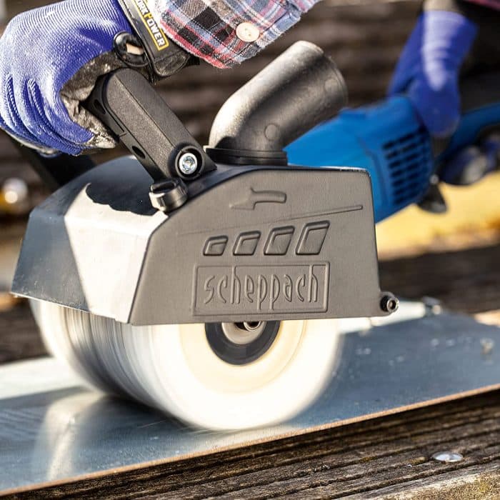 81O0r3jZ7kL._SL1500_ SCHEPPACH Pamučna četka za kutnu brusilicu MRS1300 - Slika 4