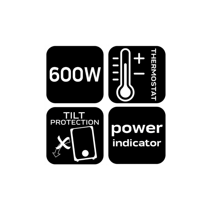 Stolna infracrvena grijalica 600W 90-129 - Slika 5