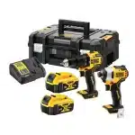 DeWalt Set aku bušilica i odvijač 18V 2×2.0 Ah DCK2059D2T
