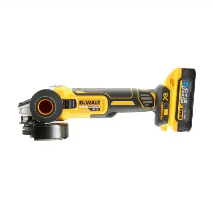 DeWalt Aku kutna brusilica BRUSHLESS 125mm 18V 2×5.0Ah DCG405H2T-QW-Kit - Slika 2