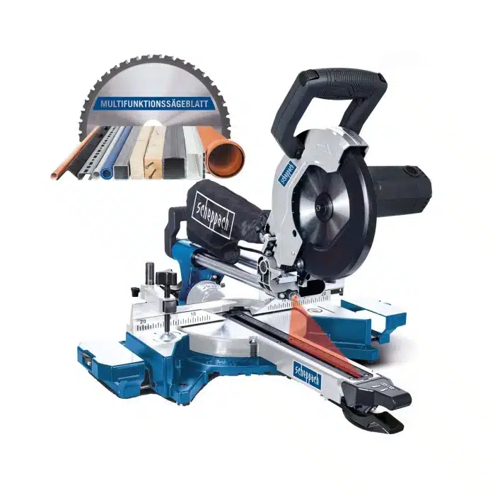Scheppach-poprecna-testera-pila-HM90MP-216-mm SCHEPPACH Preklopna potezna pila 216 mm HM90MP - Slika 1